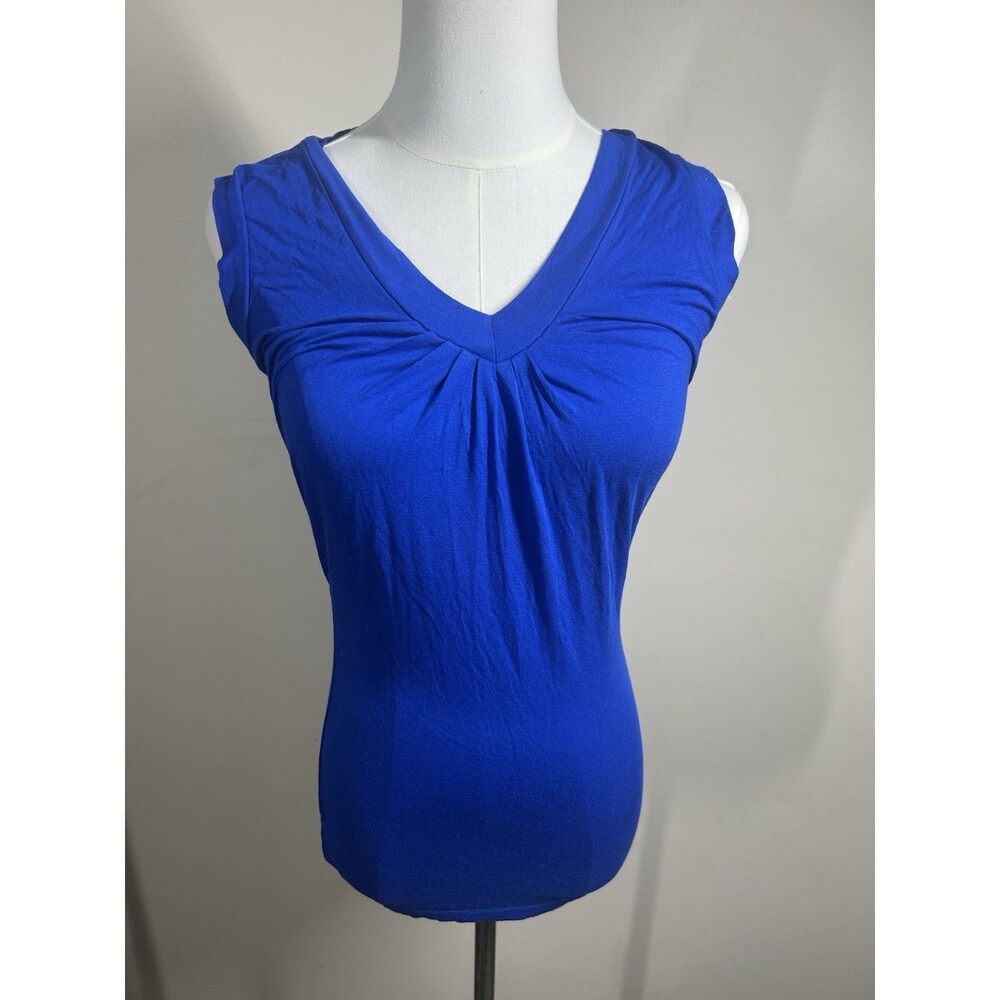 New York and Co. Womens Pullover Xsmall Blue Stretch NEW 144